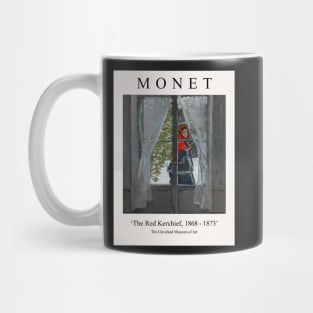 Claude Monet The Red Kerchief Painting Mug